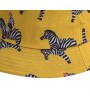 Cartoon Zebra Pattern Bucket Hat
