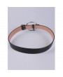 Round Metal Pin Buckle Circle Embellished Belt