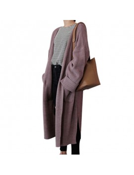 Women Oversized Long Cardigan Coat