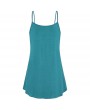 Summer Women Tank Top Button V Neck Casual Loose Solid Sleeveless T-shirt Sexy Plus Size Tee Tops