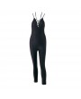 Sexy Women Jumpsuit Lace Up Bodysuit Strap V-Neck Backless Bodycon Playsuit Rompers Overalls